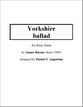 Yorkshire Ballad Concert Band sheet music cover